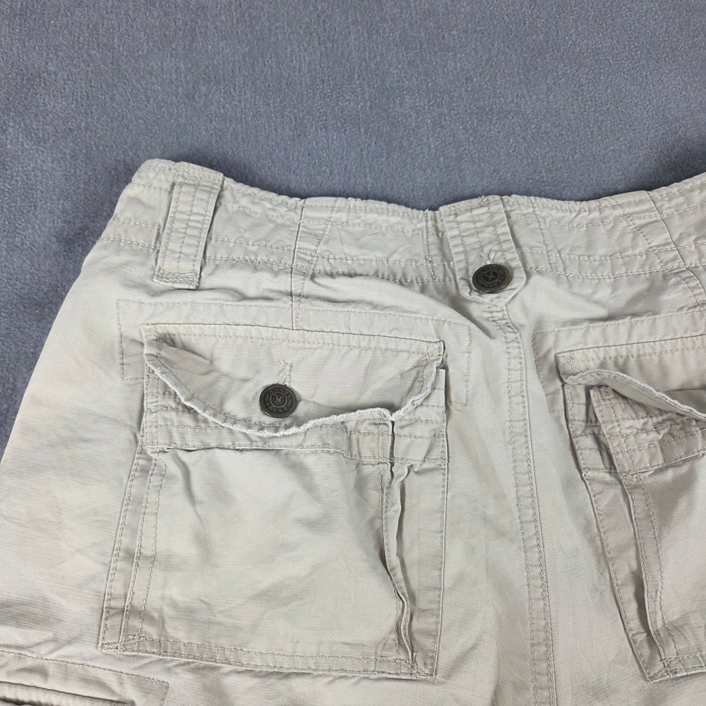 Hurley Cargo Shorts Mens 32 Khaki Good 100% Cotton Utility Multi-Pocket - Picture 12 of 13